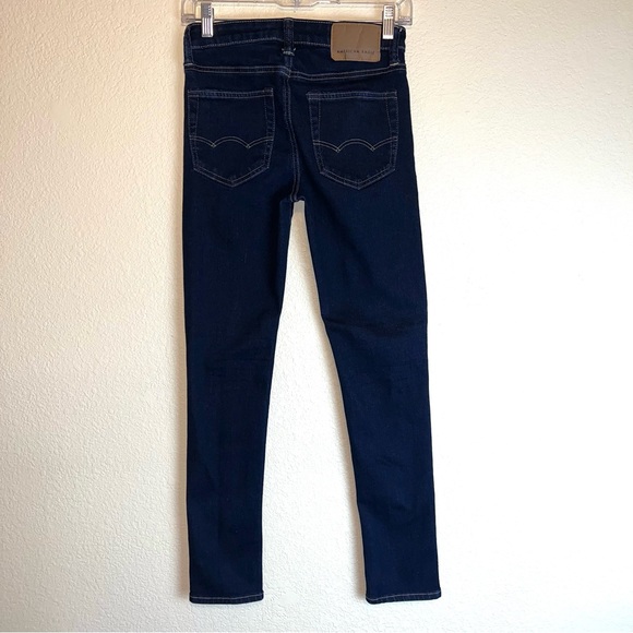 American Eagle Next Level Flex Mid Rise Skinny Jeans Sz 28x30 - Picture 8 of 11